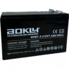 Batería Aokly 6FM7.5 Agm Vrla Battery. Tecnología AGM. 12V - 7.5Ah (152x65x95mm)