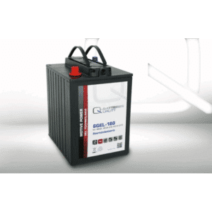 Batería Qbatteries 6GEL-180 Gel Traction Battery. Tecnología GEL. 6V (242x190x275mm)