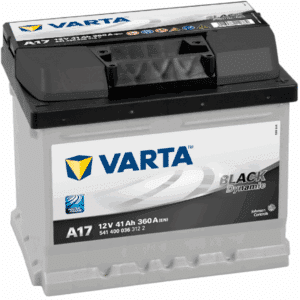 Batería Varta A17 Black Dynamic. 12V - 41Ah/360A (EN) 541 400 036 312 2 Caja LB1