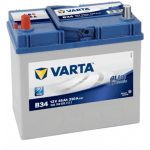Batería Varta B34 Blue Dynamic. 12V - 45Ah/330A (EN) 545 158 033 313 2 Caja B24