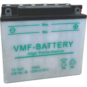 Batería Vmf CB16L-B Motocicleta. 12V - 16Ah/230A (EN) (176x101x156mm)
