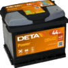 Batería Deta DB442 Power. 12V - 44Ah/420A (EN) Caja LB1