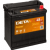 Batería Deta DB450 Power. 12V - 45Ah/330A (EN) Caja E2