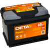 Batería Deta DB602 Power. 12V - 60Ah/540A (EN) Caja LB2
