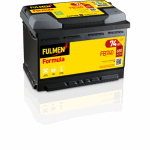 Batería Fulmen FB740 Formula. 12V - 74Ah/680A (EN) Caja L3