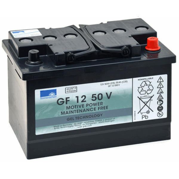 Sonnenschein GF 12 105 V Gel-Batterie – 12V, 105  Produktbild-Vorschau 2