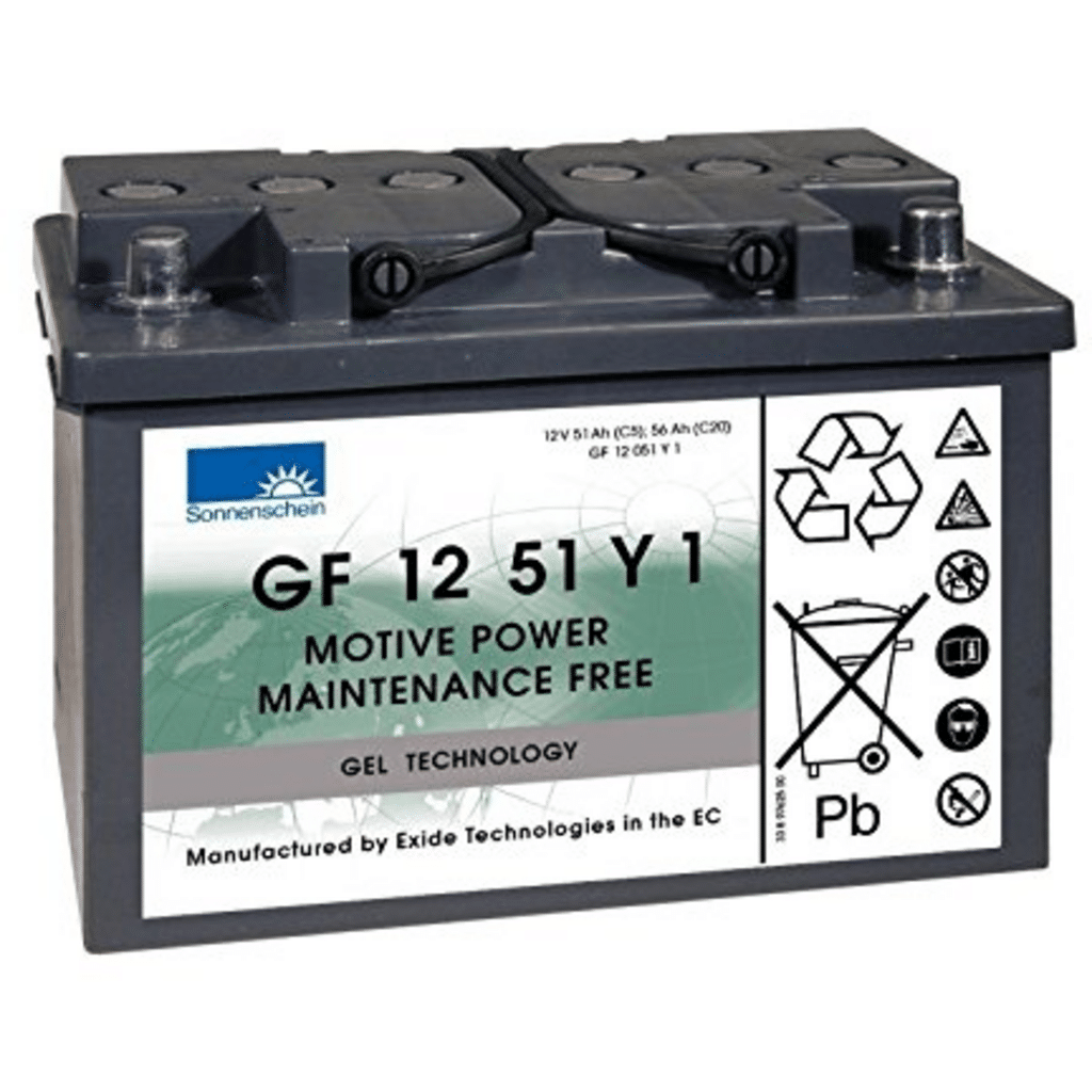 Batería Sonnenschein GF12051Y1. 12V - 56Ah Caja L3 (278x175x190mm)