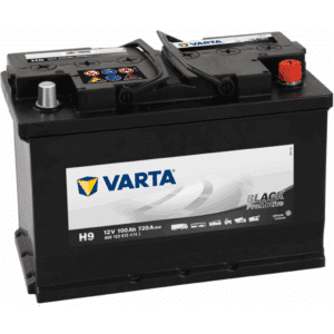 Batería Varta H9 Promotive Black. 12V - 100Ah/720A (EN) 600 123 072 A74 2 (313x175x205mm)