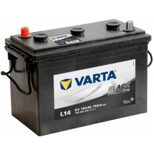 Batería Varta L14 Promotive Heavy Duty 6V. 6V - 150Ah/760A (EN) 150 030 076 A74 2 (333x175x235mm)