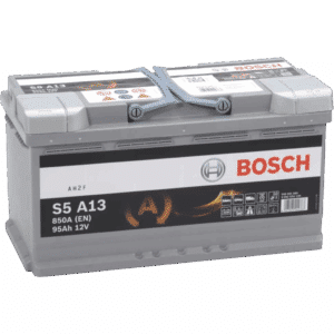 Batería Bosch S5A13 S5 - Agm. Tecnología AGM. 12V - 95Ah/850A (EN) Caja L5