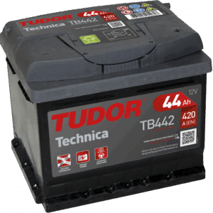 Batería Tudor TB442 Technica. 12V - 44Ah/420A (EN) Caja LB1