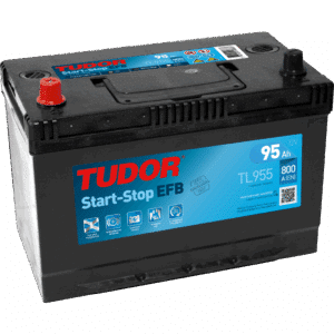 Batería Tudor TL955 Start-Stop Efb. Tecnología EFB. 12V - 95Ah/800A (EN) Caja D31
