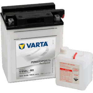 Batería Varta YB14L-B2 Motocicleta. 12V - 14Ah/140A (EN) (136x91x168mm)