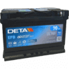 Batería Deta DL700. Tecnología EFB. 12V - 70Ah/720A (EN) Caja L3