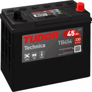 Batería Tudor Technica TB454 12V 45Ah 330A para Uso Diario