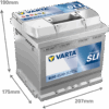 Batería Varta B20 Black Dynamic. 12V - 45Ah/400A (EN) 545 413 040 312 2 Caja L1