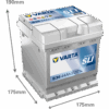 Batería Varta B36 Blue Dynamic. 12V - 44Ah/420A (EN) 544 401 042 313 2 Caja L0