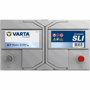 Batería Varta G7 Blue Dynamic. 12V - 95Ah/830A (EN) 595 404 083 313 2 Caja D31