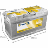 Batería Varta LA95 Dual Purpose Agm. Tecnología AGM. 12V - 95Ah/850A (EN) 840 095 085 C54 2 Caja L5