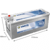 Batería Varta LFD140 Professional Dual Purpose. 12V - 140Ah Caja A