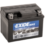 Batería Exide AGM12-4 Moto 12V Agm Ready. Tecnología AGM. 12V - 3Ah/50A (EN) (115x70x85mm)