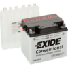 Batería Exide E60-N30-A Moto 12V Conventional. 12V - 30Ah/300A (EN) (185x130x170mm)