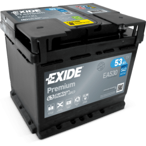 Batería Exide EA530 Premium. 12V - 53Ah/540A (EN) Caja L1