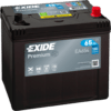 Batería Exide EA654 Premium. 12V - 65Ah/580A (EN) Caja D23