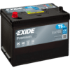 Batería Exide EA755 Premium. 12V - 75Ah/630A (EN) Caja D26