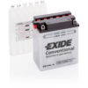 Batería Exide EB12AL-A Moto 12V Conventional. 12V - 12Ah/165A (EN) (135x80x160mm)