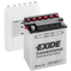 Batería Exide EB14L-A2 Moto 12V Conventional. 12V - 14Ah/145A (EN) (135x90x165mm)
