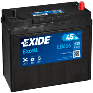 Batería Exide EB456 Excell. 12V - 45Ah/330A (EN) Caja B24