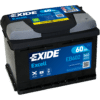 Batería Exide EB602 Excell. 12V - 60Ah/540A (EN) Caja LB2