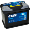 Batería Exide EB621 Excell. 12V - 62Ah/540A (EN) Caja L2