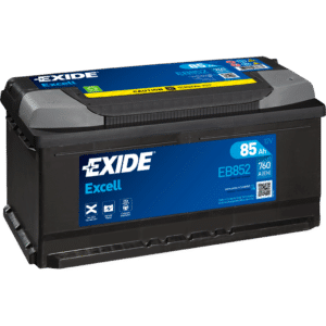 Batería Exide EB852 Excell. 12V - 85Ah/760A (EN) Caja LB5