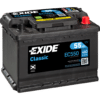 Batería Exide-Classic EC550 Classic. 12V - 55Ah/460A (EN) Caja L2