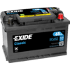 Batería Exide-Classic EC652 Classic. 12V - 65Ah/540A (EN) Caja LB3