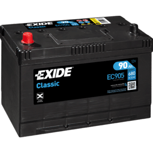 Batería Exide-Classic EC905 Classic. 12V - 90Ah/680A (EN) Caja D31