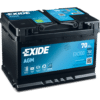 Batería Exide EK700 Agm. Tecnología AGM. 12V - 70Ah/760A (EN) Caja L3