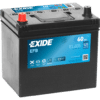 Batería Exide EL605 Efb. Tecnología EFB. 12V - 60Ah/520A (EN) Caja D23