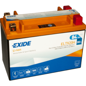 Batería Exide-Litio ELTX20H. 12V - 7Ah/380A (EN) (175x87x130mm)