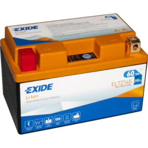 Batería Exide-Litio ELTZ14S. 12V - 5Ah/290A (EN) (150x87x93mm)