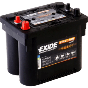 Batería Exide EM900 Marina Vintage. 12V - 42Ah/700A (EN) (230x173x206mm)