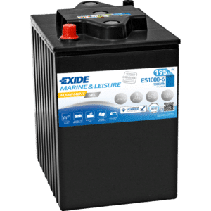 Batería Exide ES1000-6 Marina Gel. 6V - 195Ah/900A (EN) (244x190x275mm)
