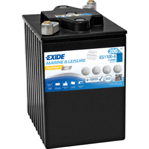 Batería Exide ES1100-6 Marina Gel. 6V - 200Ah/950A (EN) (244x190x275mm)