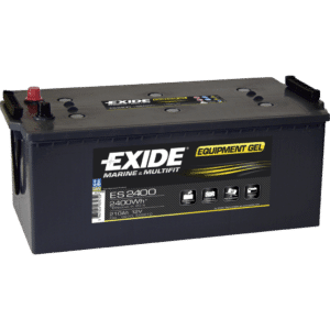 Batería Exide ES2400 Marina Gel. 12V - 210Ah/1030A (EN) (518x279x240mm)