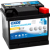 Batería Exide ES450 Marina Gel. 12V - 40Ah/280A (EN) Caja LB1