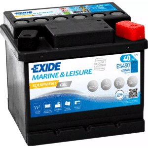 Batería Exide ES450 Marina Gel. 12V - 40Ah/280A (EN) Caja LB1