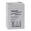 Batería Exide S306/4S Powerfit. Tecnología AGM. 6V - 4.5Ah (70x47x106mm)