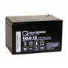Batería Qbatteries 12LS-12-F2 Agm Standard. Tecnología AGM. 12V - 12Ah (151x98x95mm)